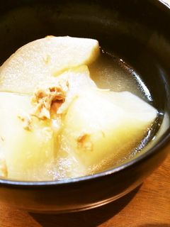 ツナ缶で大根の煮物-レシピのメイン写真