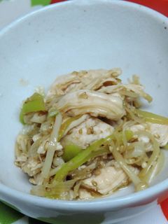 鶏ささみのわさび醤油和え-レシピのメイン写真