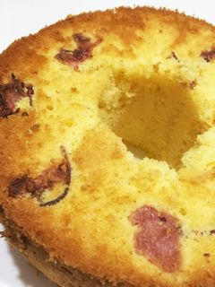 桜薫*ふわもちしっとり桜のシフォンケーキ-レシピのメイン写真