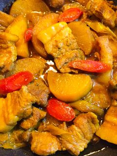 【2品】大根と豚バラ肉のカレー煮-レシピのメイン写真