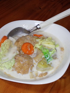 豆腐団子の豆乳スープ-レシピのメイン写真