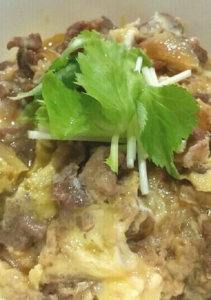 簡単❤ふわふわ卵の他人丼♪-レシピのメイン写真