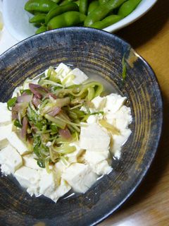 香味梅肉和え-レシピのメイン写真