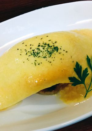 簡単にプロ級。半熟トロふわオムライス-レシピのメイン写真