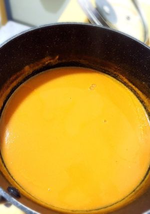 【濃厚】赤エビのビスク(生クリームなし)-レシピのメイン写真