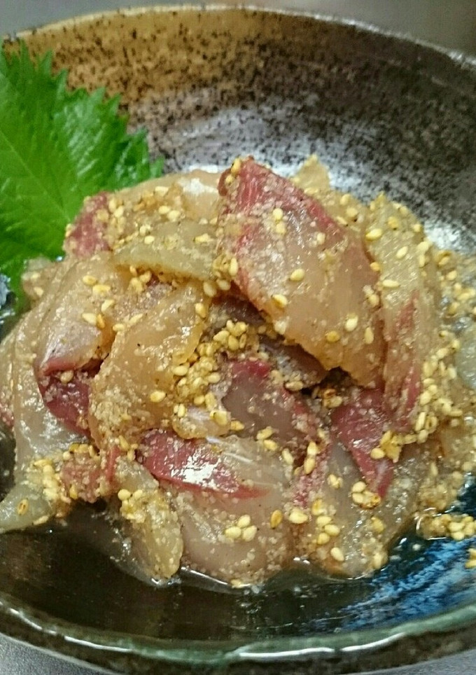 鯵のゴマ鯖風〜♪-レシピのメイン写真