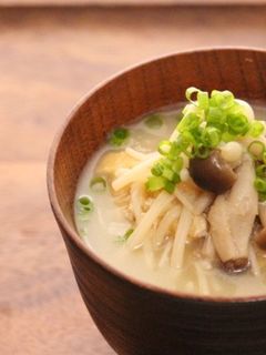 たっぷりきのこのみぞれ汁-レシピのメイン写真