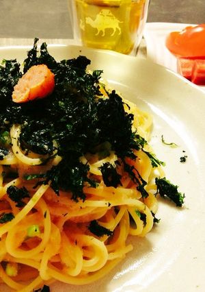 絶品明太子スパゲティ-レシピのメイン写真