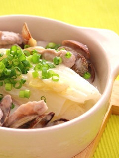 白菜とあさりのクリーム煮-レシピのメイン写真