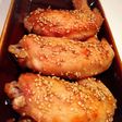 オーブンで♪手羽先の甘辛焼き