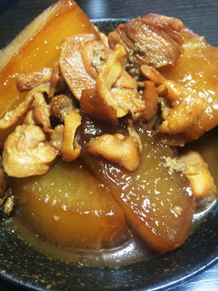 大根と鶏肉の簡単煮-レシピのメイン写真