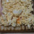 フルーツ酢入り玉子ハムオープンサンド