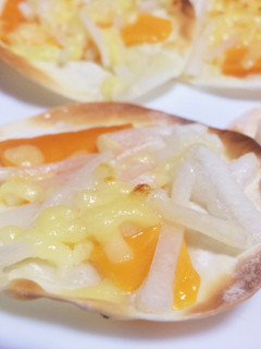 もちもちチーズ餃子ピザ-レシピのメイン写真