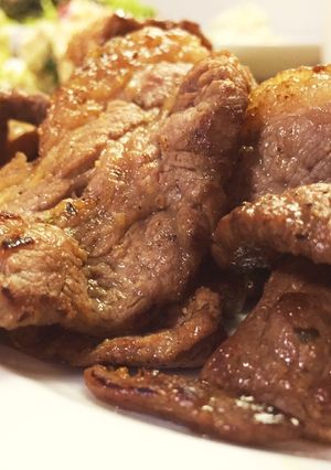 カレー粉風味♡お家でカルビ焼き肉☆*+-レシピのメイン写真
