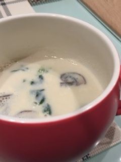 豆乳スープ-レシピのメイン写真