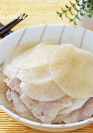 簡単！スライス大根と豚バラのミルフィーユ-レシピのメイン写真