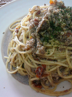 つぶつぶきのことドライトマトのパスタ♪-レシピのメイン写真
