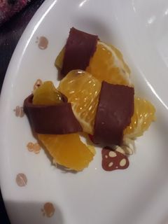 八朔とスライス生チョコレート-レシピのメイン写真