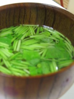 春の香りのお味噌汁-レシピのメイン写真