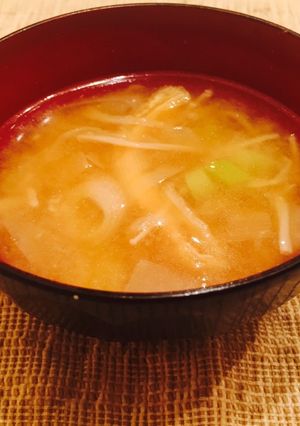 切り干し大根のお味噌汁-レシピのメイン写真