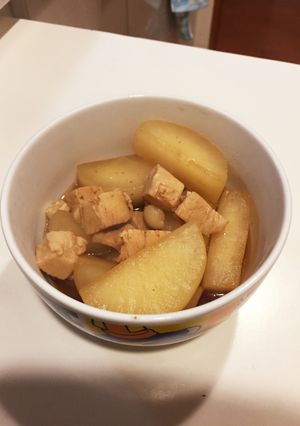 大根と鶏肉の煮物-レシピのメイン写真