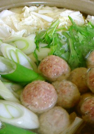ふわふわ肉団子鍋-レシピのメイン写真