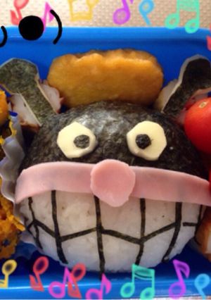 キャラ弁♪超簡単バイキンマン！-レシピのメイン写真