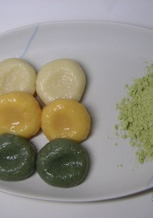 3色　豆腐白玉-レシピのメイン写真
