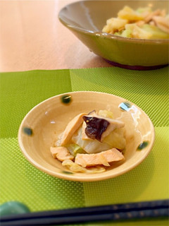 蒸し鶏とキャベツの生姜醤油和え-レシピのメイン写真