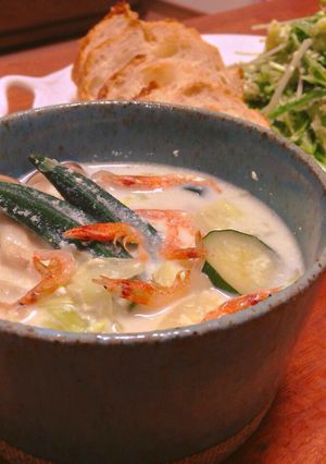 豆乳スープ-レシピのメイン写真