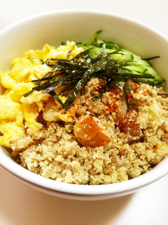 ごぼうと竹輪入り、おからのそぼろ丼☆-レシピのメイン写真