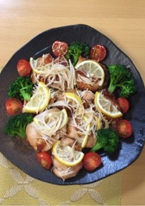 鳥もも肉のさっぱり焼き-レシピのメイン写真