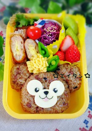 簡単ダッフィーのキャラ弁-レシピのメイン写真