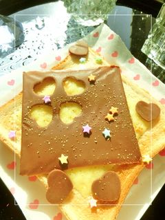 山椒香る❀生チョコチーズトースト-レシピのメイン写真
