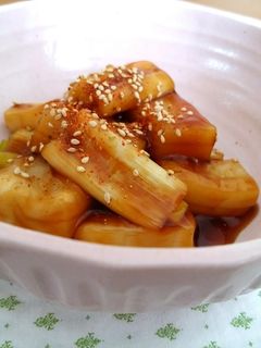 お餅と長ねぎの照り焼きダレ-レシピのメイン写真