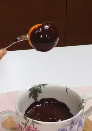 きんかんたまたまチョコフォンデュ-レシピのメイン写真