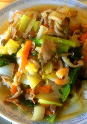 野菜あんかけ丼-レシピのメイン写真