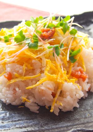 しそ風味梅のチラシ寿司-レシピのメイン写真