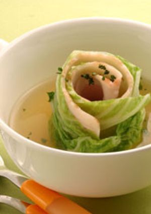 【野菜】白菜のクルクルスープ煮-レシピのメイン写真