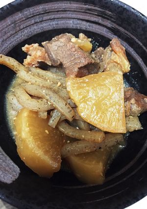 大根に味がしみしみ！美味しい土手焼き☆-レシピのメイン写真
