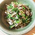 豚肉と舞茸のオイスター炒め大根おろし和え