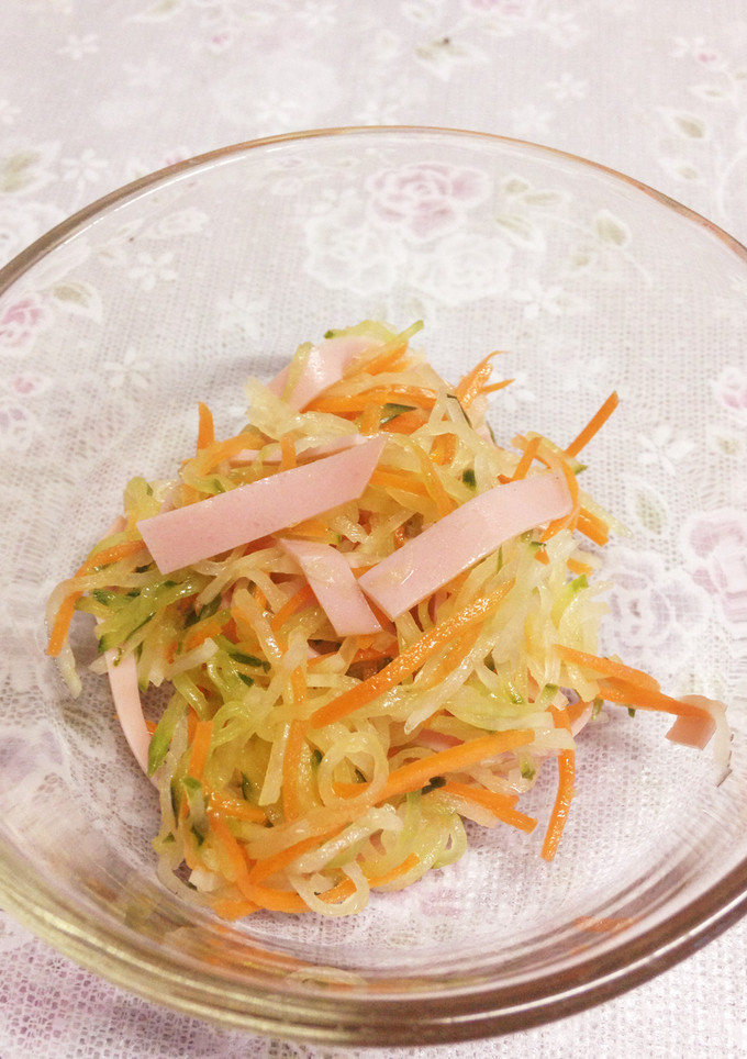 簡単♪大根とにんじんときゅうりのサラダ-レシピのメイン写真
