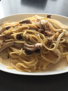カルボナーラ風クリームパスタ-レシピのメイン写真
