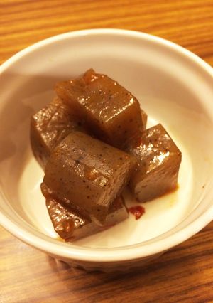 フライパン1つで簡単ピリ辛こんにゃく♪-レシピのメイン写真