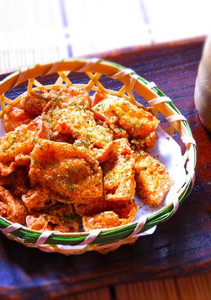 サクサクッ!ふわっ♪豆腐えびせん-レシピのメイン写真