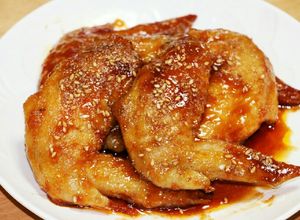 フライパンで10分！簡単手羽先の甘辛焼き-レシピのメイン写真