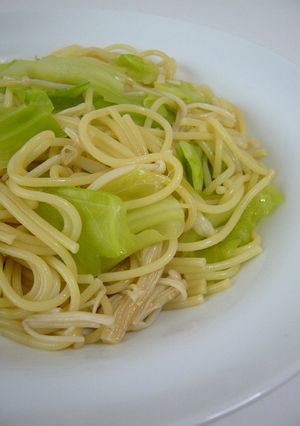 ☆キャベツときのこの和風パスタ☆-レシピのメイン写真