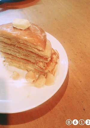 ふわふわ！とろとろパンケーキ♪-レシピのメイン写真