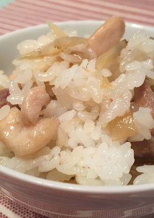 ☆簡単！おこわみたい！鳥ごぼう混ぜご飯☆-レシピのメイン写真