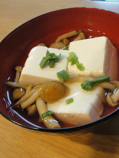 とうふとなめこのダシ炊き-レシピのメイン写真